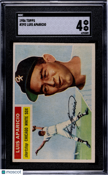 1956 Topps Luis Aparicio #292 SGC 4