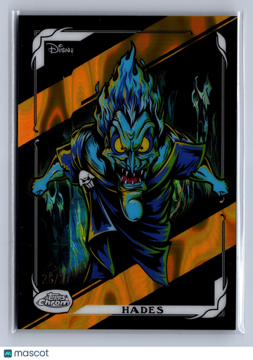 2026 Topps Neon Chrome Disney Hades #NV-1