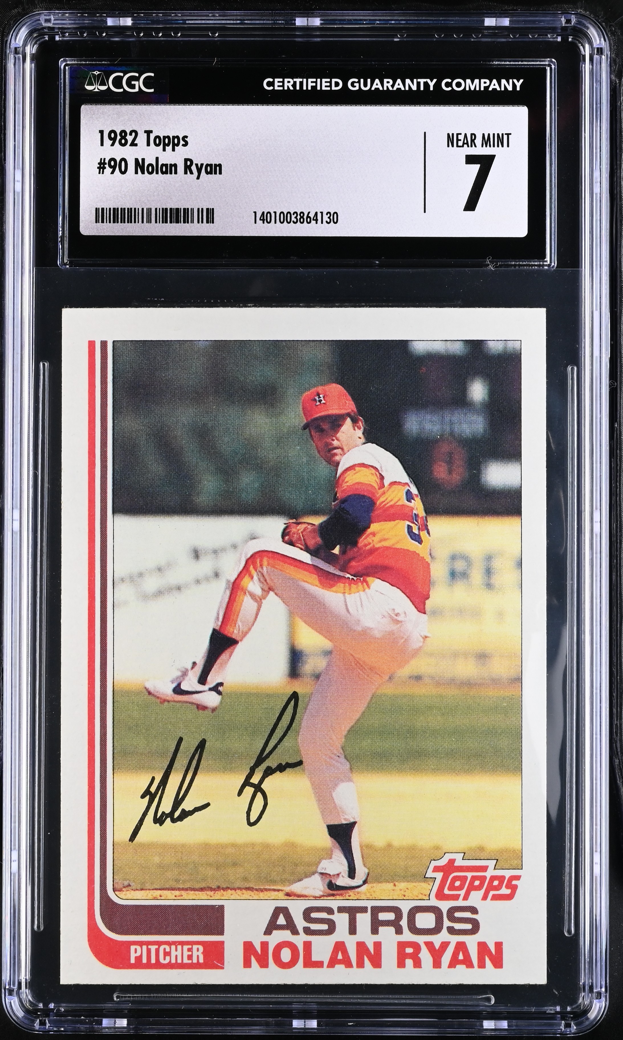1982 Topps Nolan Ryan #90 CGC 7 P1365