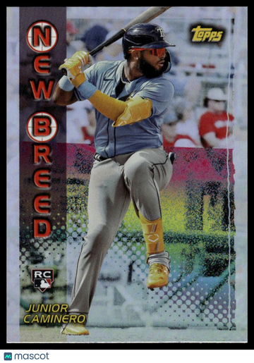 2024 Topps Archives Junior Caminero #99NB-14 1999 Topps Baseball New Breed