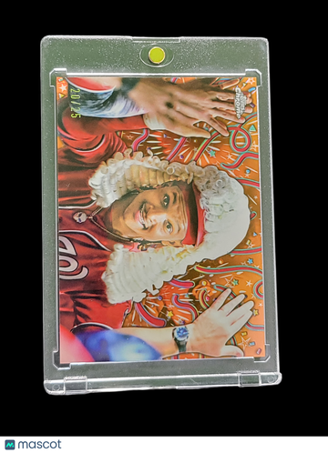 2024 Topps Chrome Celebración CJ Abrams #CELE-20 Orange Refractor /25
