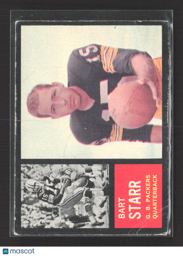 1961 Topps Bart Starr #63