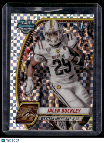 2024 Bowman University Chrome Jalen Buckley #86 X-Fractor
