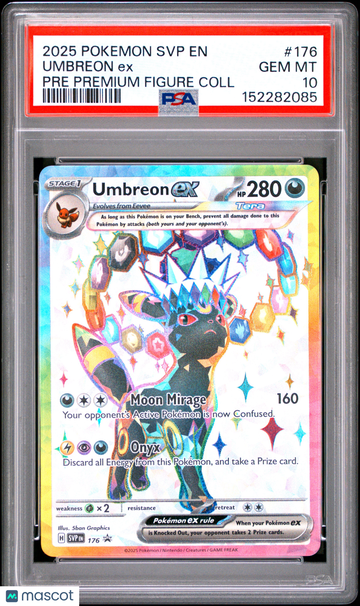 Scarlet & Violet Promo Umbreon ex Holo Black Star Promo PSA 10 #176
