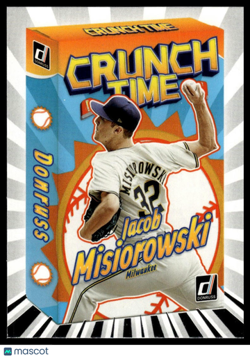 2026 Donruss Jacob Misiorowski #13 Crunch Time