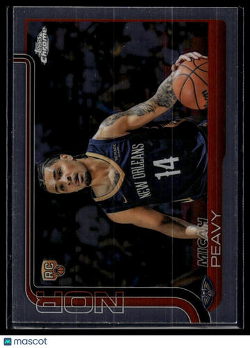 2025-26 Topps Chrome Micah Peavy #291 RC