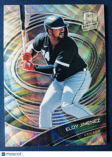 ELOY JIMENEZ 2021 Panini Spectra #8 WAVE Parallel SP #9/9 Chicago White Sox