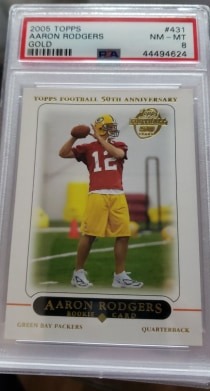 2005 Topps Gold Aaron Rodgers 