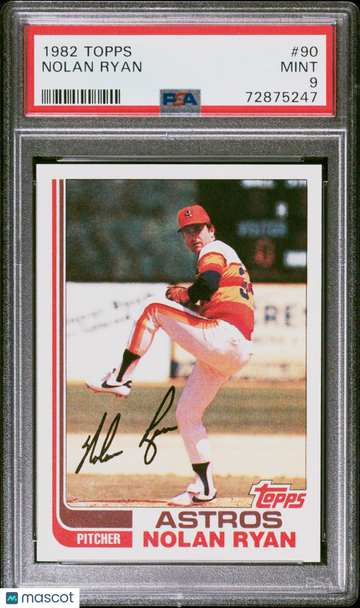 1982 Topps Nolan Ryan #90 PSA 9