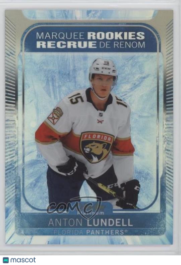 2021-22 O-Pee-Chee Platinum - [Base] - Arctic Freeze Anton Lundell #296 Arctic Freeze 97/99
