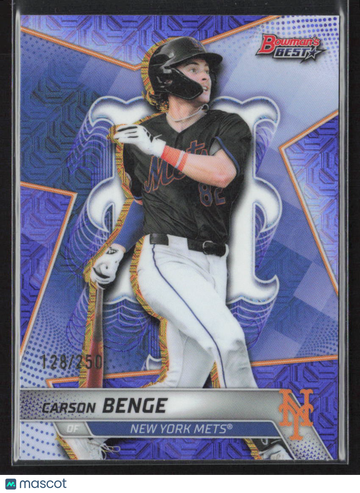 2025 Bowman's Best Carson Benge #TP-22 Purple /250