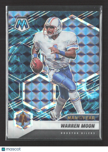 2021 Panini Prizm Mosaic Warren Moon #280 Blue