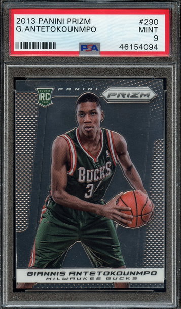 2013 Prizm Giannis Antetokounmpo PSA 9