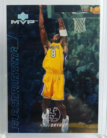 2000 Upper Deck MVP Electrifying Kobe Bryant #E8 Foil Insert - Near Mint