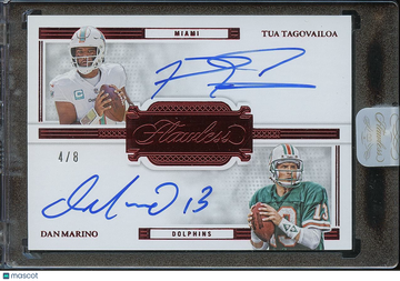 2022 Dan Marino Tua Tagovailoa Panini Authentic