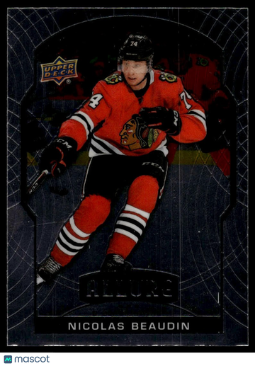 2020-21 Upper Deck Allure Nicolas Beaudin #79 RC