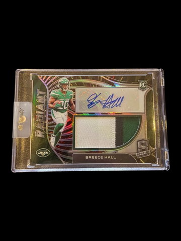 2022 Spectra | Rookie Breece Hall | Radiant Auto Patch | 38/60