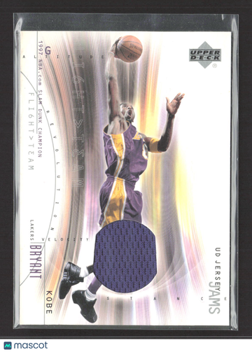 2002 Upper Deck UD Jersey Jams Kobe Bryant #KB-J Game-Used Jersey