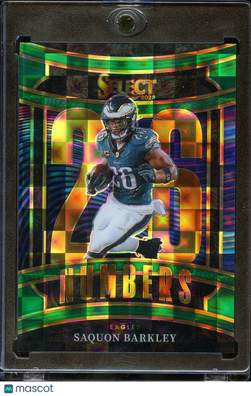 2025 Saquon Barkley Green Prizm