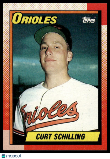 1990 Topps Curt Schilling #97