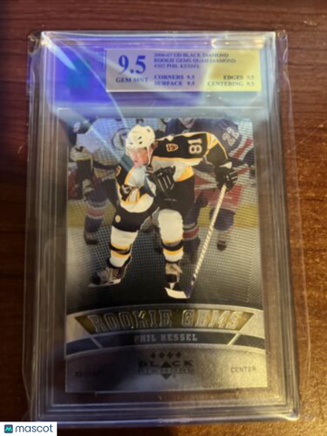 2006-07 Upper Deck Black Diamond Phil Kessel Rookie MNT 9.5