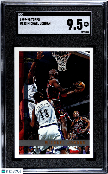 1997 Topps Michael Jordan #123 SGC 9.5