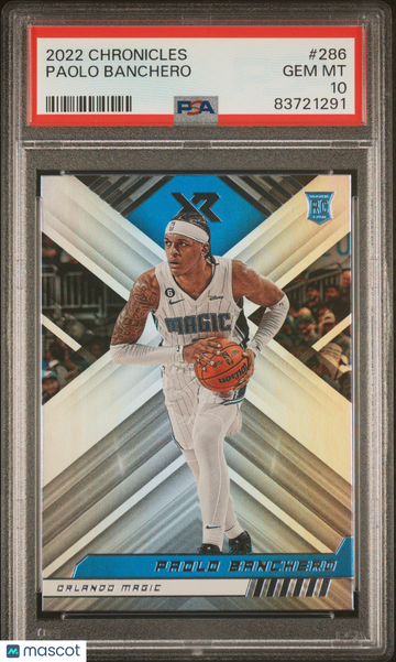 2022 Panini Chronicles Paolo Banchero #286 PSA 10