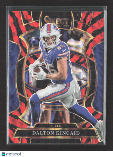2026 Panini Select Prizm Concourse Dalton Kincaid #85 Tiger Stripe