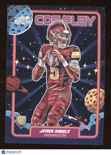 2024 Topps Cosmic Chrome Cos-Play Jayden Daniels #CP-5 RC