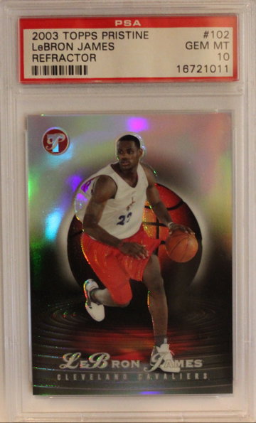 2003 Topps Pristine LeBron James #102