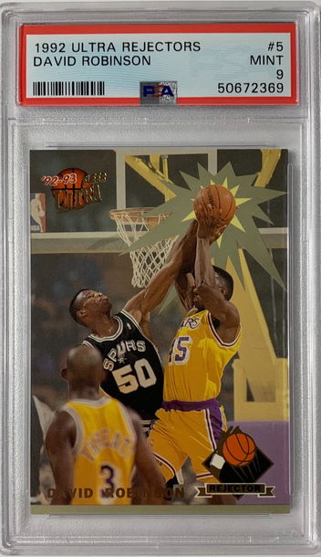 1992 Ultra Rejectors David Robinson PSA 9 Mint #5