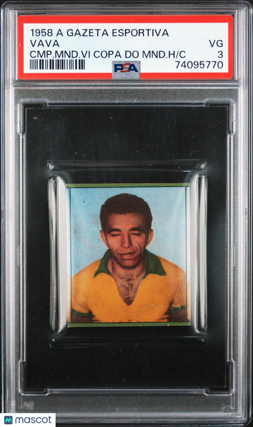 1958 A Gazeta Esportiva Campeao Mundial Vi Copa Do Mundo Vava PSA 3