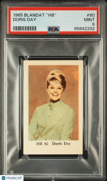 1965 Blandat "HB" Doris Day #80 PSA 9