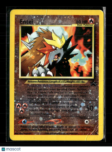 2001 Wizards Entei Holo Black Star Promo #34