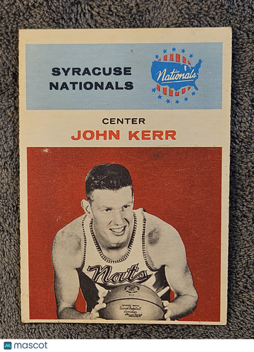 1961 Fleer John Kerr #25 (PR-GD)