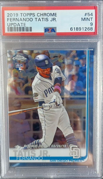 2019 Topps Chrome Fernando Tatis Jr.  #54