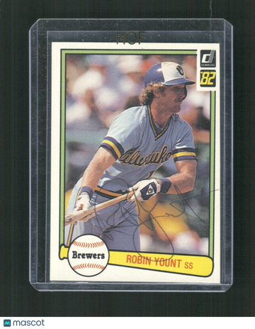 1982 Donruss Robin Yount #510