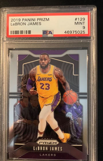 2019 Prizm Lebron James Psa 9