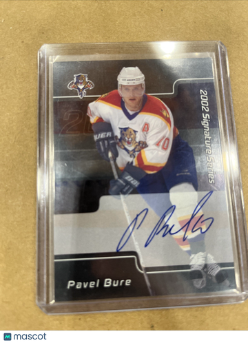 2001-02 In the Game Be A Player Signature Series Pavel Bure #LPBU Autographs Parallel/Variety Base Set