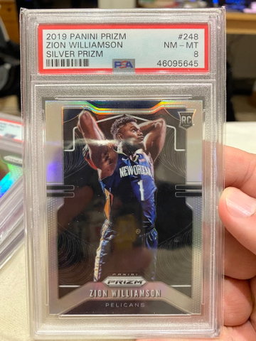 Zion Williamson 19-20 Prizm Silver Rookie 