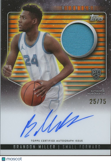 2024 Brandon Miller Patch Topps