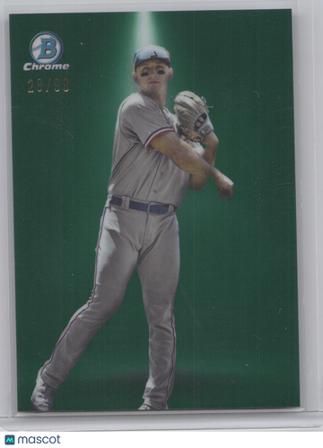 2024 Bowman Chrome Spotlight Wyatt Langford #BS-9 Green Refractor /99