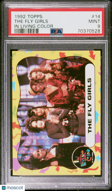 1992 Topps In Living Color The Fly Girls #14 PSA 9