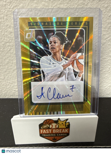2025 Panini Donruss Alysha Clark #SS-AC Gold Parallel/Variety Donruss