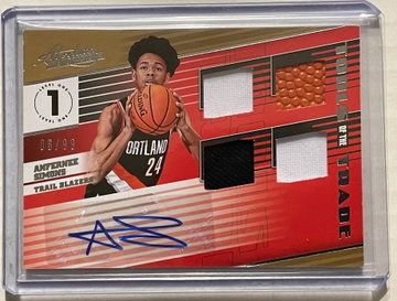 2018-19 Absolute Anfernee Simons Tools of The Trade RPA 06/99