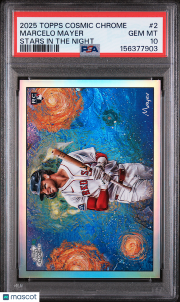 2025 Topps Cosmic Chrome Stars In The Night Marcelo Mayer PSA 10