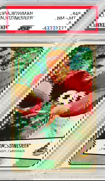 1954 Bowman Don Stonesifer #48 PSA 8 P1322