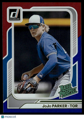 2026 Donruss JoJo Parker #115 Red and Blue