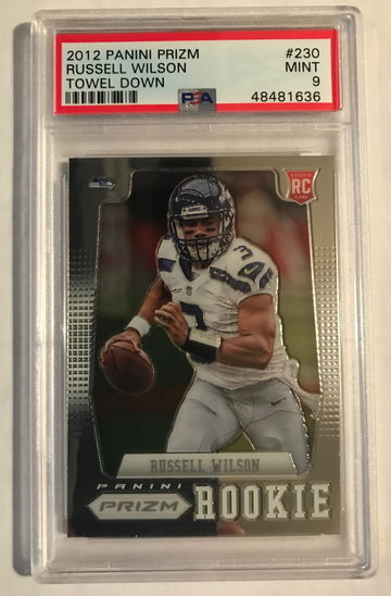 2012 Prizm Russell Wilson psa 9