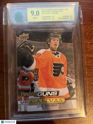 2019-20 Upper Deck Joel Farabee #C230 Rookie MNT 9